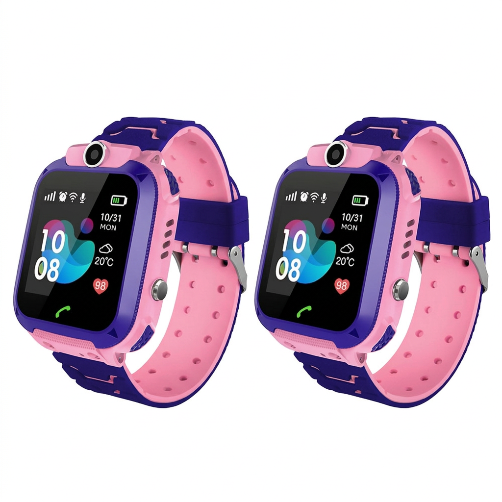 Kinder-Smartwatch mit GPS, Kamera, Telefonanrufe und SOS-Taste