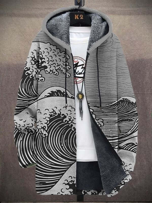 Künstlerische Strickjacke | Weich und stilvoll