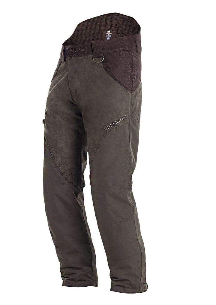 Herren Jagdhose wasserdicht atmungsaktiv in Grau Vorderansicht