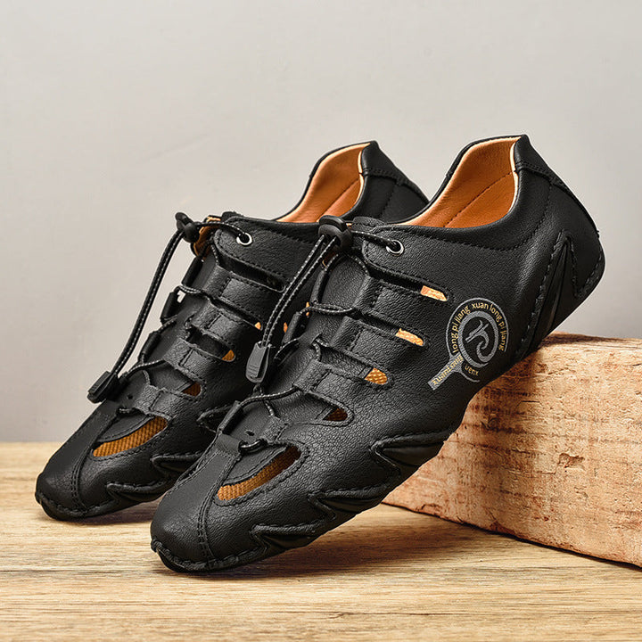 Vielseitige Herren-Sommersandalen für Urlaub, Strand und Spaziergänge; atmungsaktiv und extrem leicht.