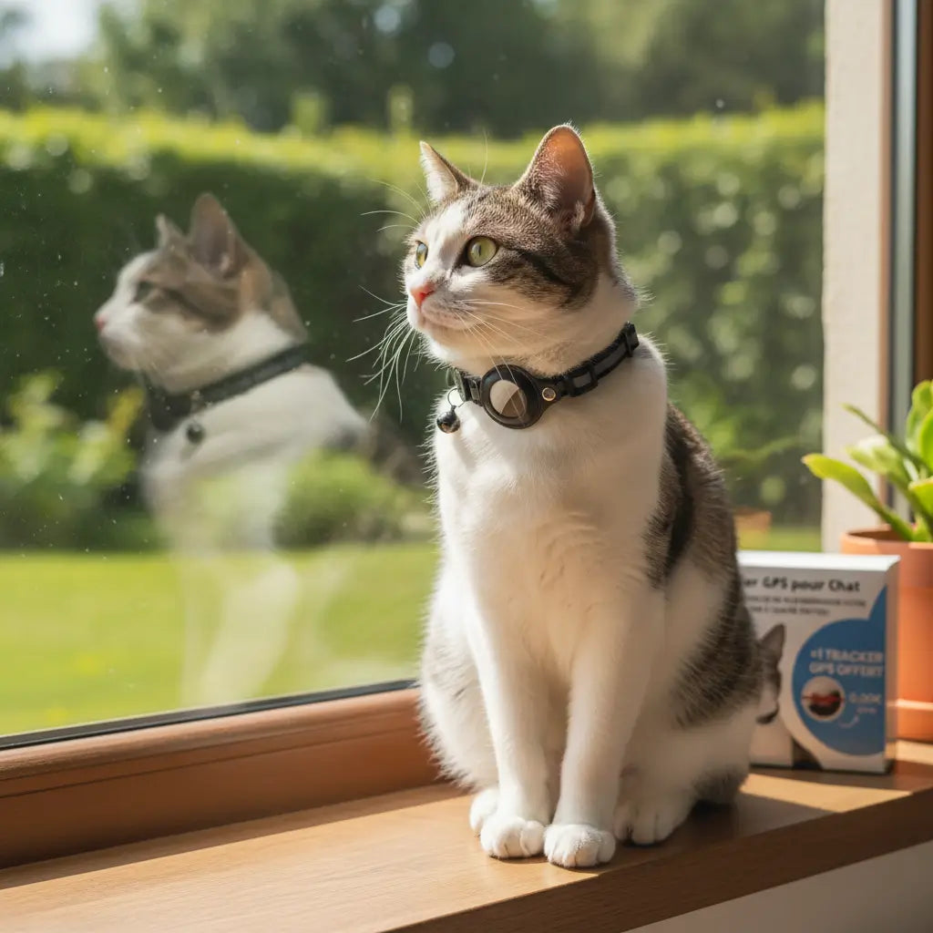 Gps-Halsband Für Katzen Mit Live-Tracking Und Sicherheit