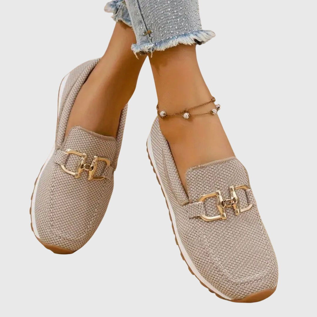 Damen Komfortschuhe: Orthopädische Loafer Sneakers zur Förderung der Fussgesundheit und mit Unterstützung.