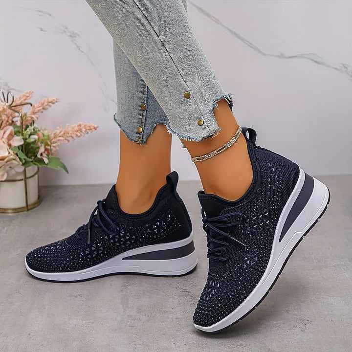 Rutschfeste bequeme Schuhe für Damen für lange Spaziergänge