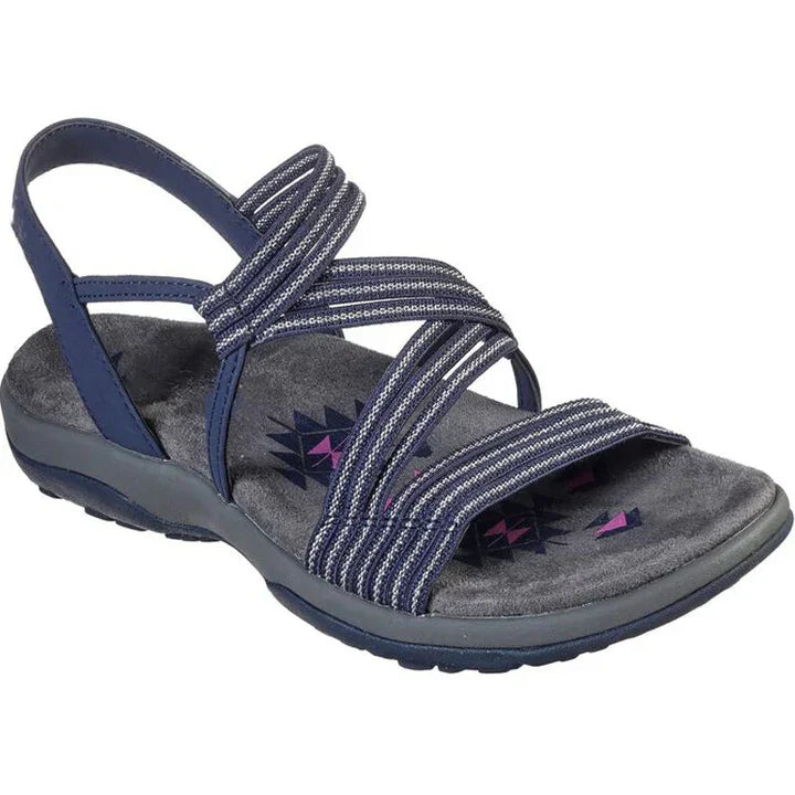 Robuste Damen Outdoor Sandalen mit gepolsterten Riemen und profilierter Sohle für optimalen Halt und Komfort.