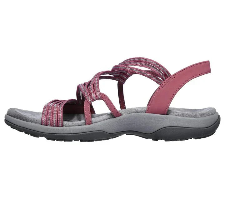 Leichte Damen Sandalen mit Riemen für aktive Frühlingstage; bequeme Outdoor-Schuhe für Spaziergänge und Reisen.
