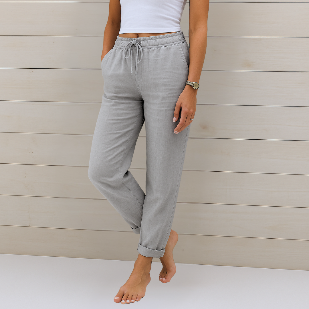 Moderne Damen Winter Stretchhose, elastisch und bequem, ein Muss für jede Damengarderobe.