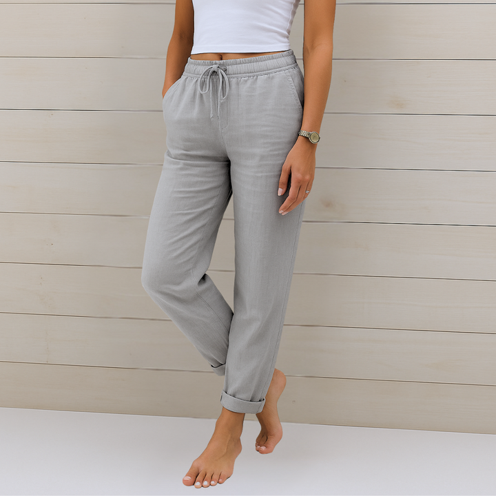 Moderne Damen Winter Stretchhose, elastisch und bequem, ein Muss für jede Damengarderobe.