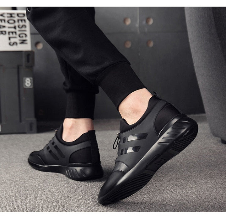 "Bequeme Herren Leder-Schuhe - Orthopädisch, atmungsaktiv, leichtes Design, Gel-Sohle, hervorragende Dämpfung."