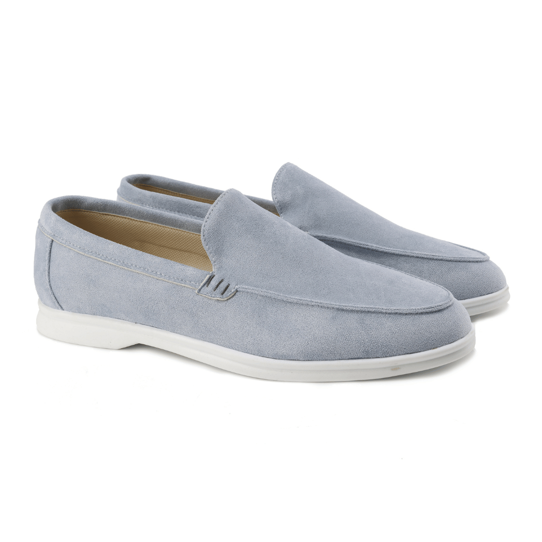 Khaki Herren Loafers als Slip-On, komfortable und stilvolle Freizeitschuhe.