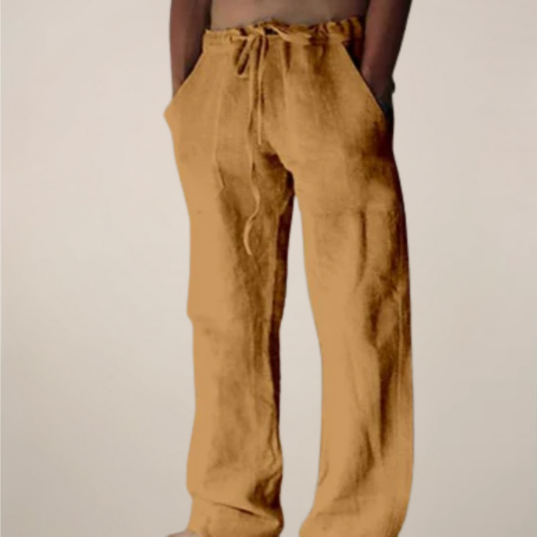 Stilvolle & bequeme weite Herren Sommerhose, ideal für entspannte Freizeit und lässige Sommer-Outfits.