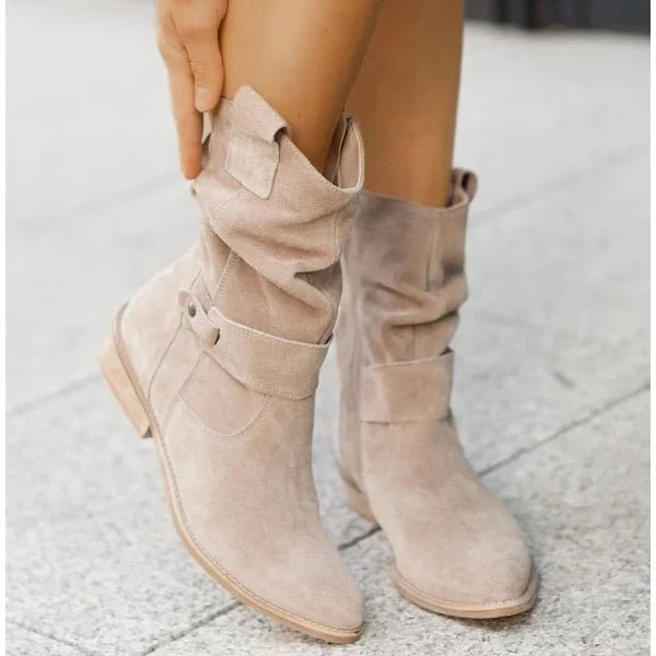 Stilvolle Slouchy Stiefeletten für Damen. Trendige Boots in vielseitigem Design, perfekt für Herbst & Winter.