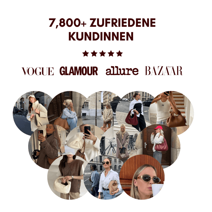 "Braune Leder Tote Bag auf Marmortisch, stilvolle Damenhandtasche, geräumig und vintage, ideal für Büro und Shopping."