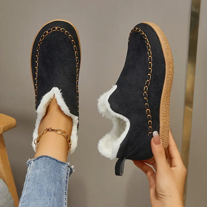 Damen Knöchelstiefel mit und Rundzehen