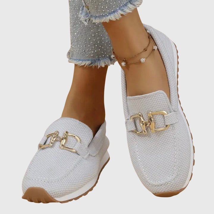 Elegante Damen Orthopädische Loafer Sneakers, perfekt für den stilvollen und bequemen Freizeitlook.
