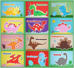 Dinosaurierwelt (Set von 12)
