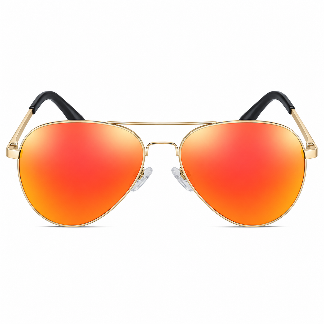 Sonnenbrille mit polarisierten Gläsern reduziert Blendeffekte beim Autofahren
