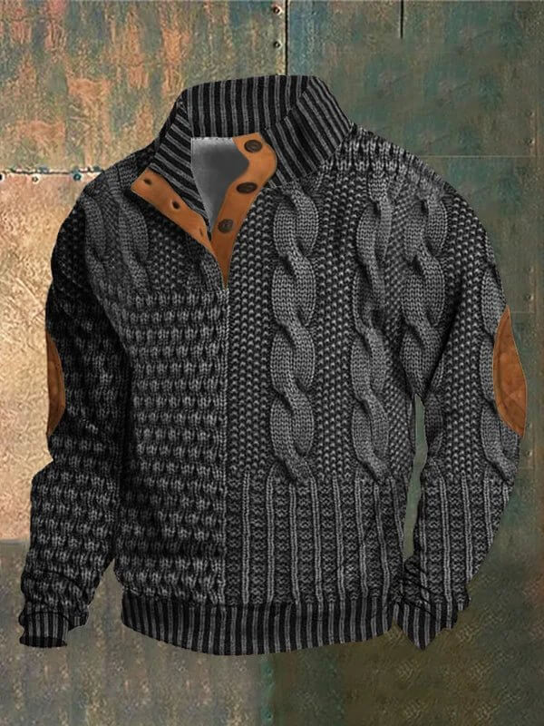 Warmer gestrickter Pullover