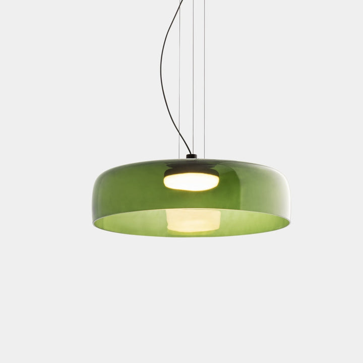 Nordische Glas-Pendelleuchte für Wohnzimmer