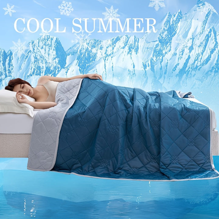 Atmungsaktive leichte Sommerdecke, unisex, sorgt für optimalen Schlafkomfort in warmen Nächten.