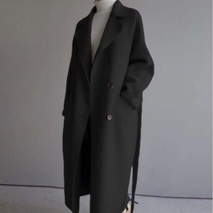 Damen Mantel - Lang, Casual, Warm