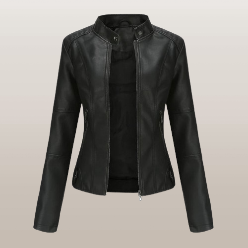 Damen Jacke mit Reißverschluss - Stilvoll & Elegant