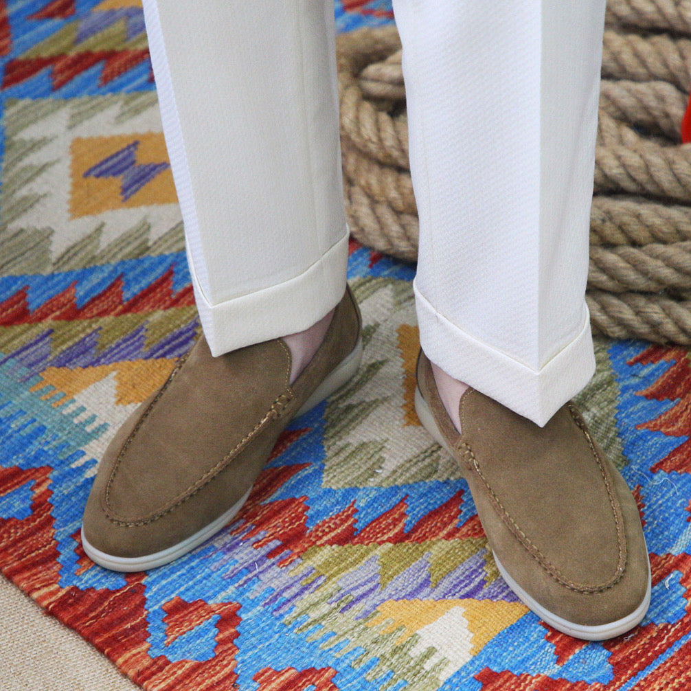 KARIERA Herren Loafer in blauer Ausführung