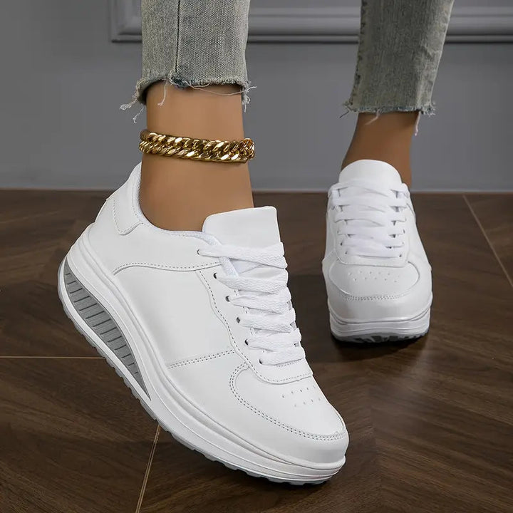 Damen orthopädische Turnschuhe, leicht und atmungsaktiv, mit Fußgewölbestütze für ganztägigen Komfort.