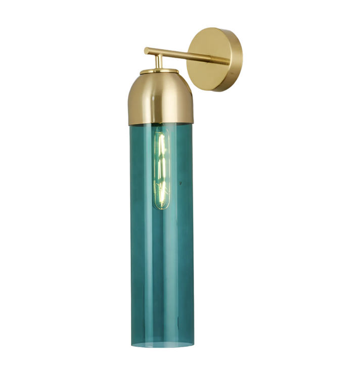 Moderne Kunstglas-Wandleuchte für elegante Räume