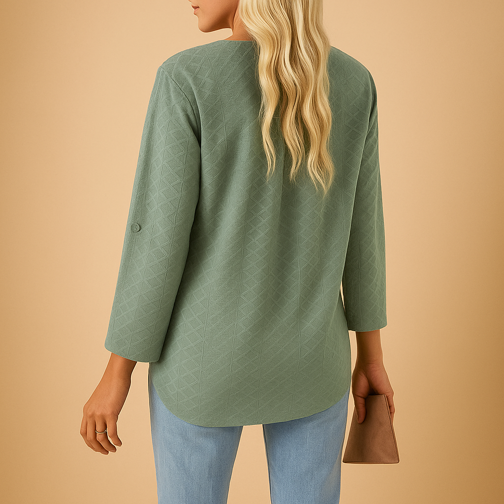 Damen Bluse Clara in Burgunder