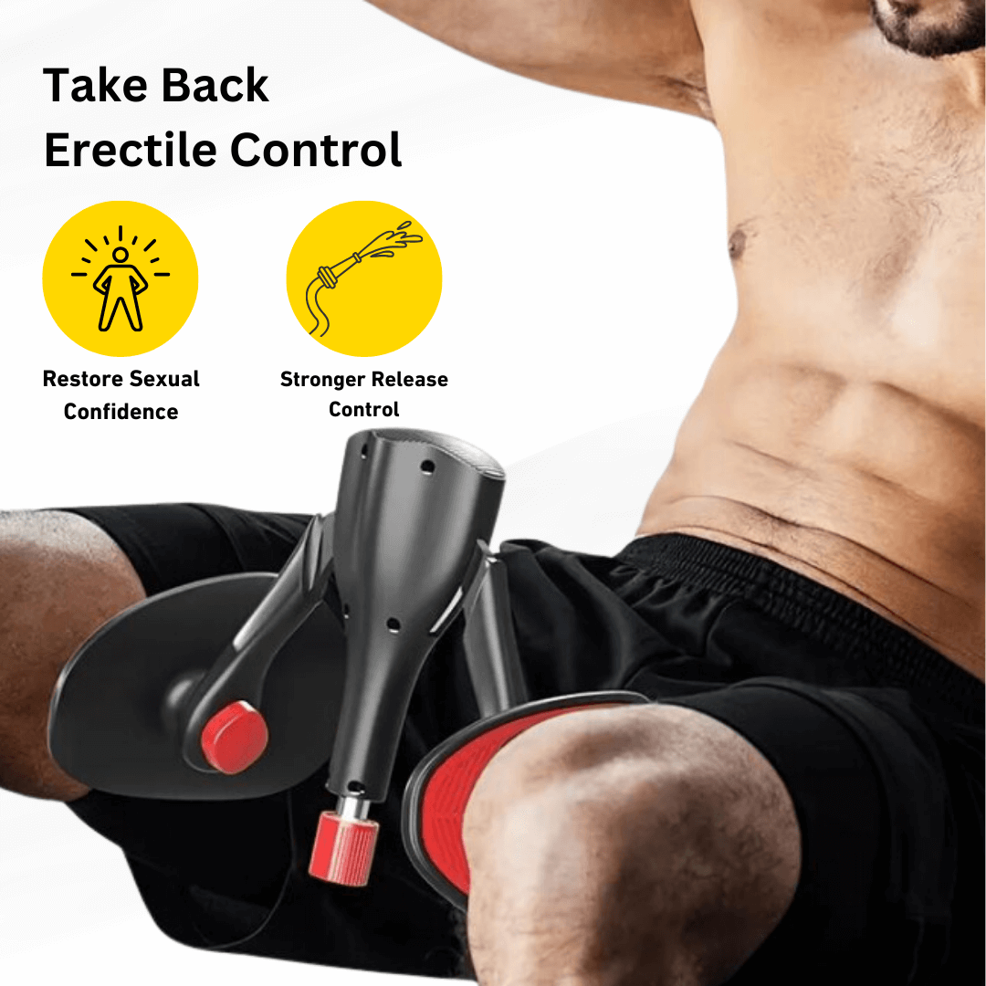 "CoreFlex Beckenbodentrainer, medizinisches Silikon, rosa, zur effektiven Stärkung der Beckenbodenmuskulatur für Männer & Fra