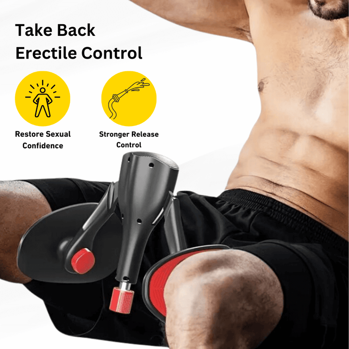 "CoreFlex Beckenbodentrainer, medizinisches Silikon, rosa, zur effektiven Stärkung der Beckenbodenmuskulatur für Männer & Fra