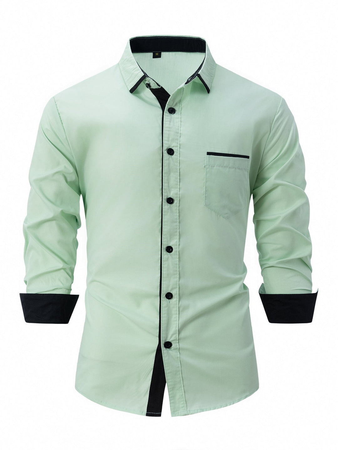 Vielseitiges Herrenhemd, ideal als Businesshemd oder Freizeithemd; Langarm Oberteil für eleganten Smart Casual Stil.