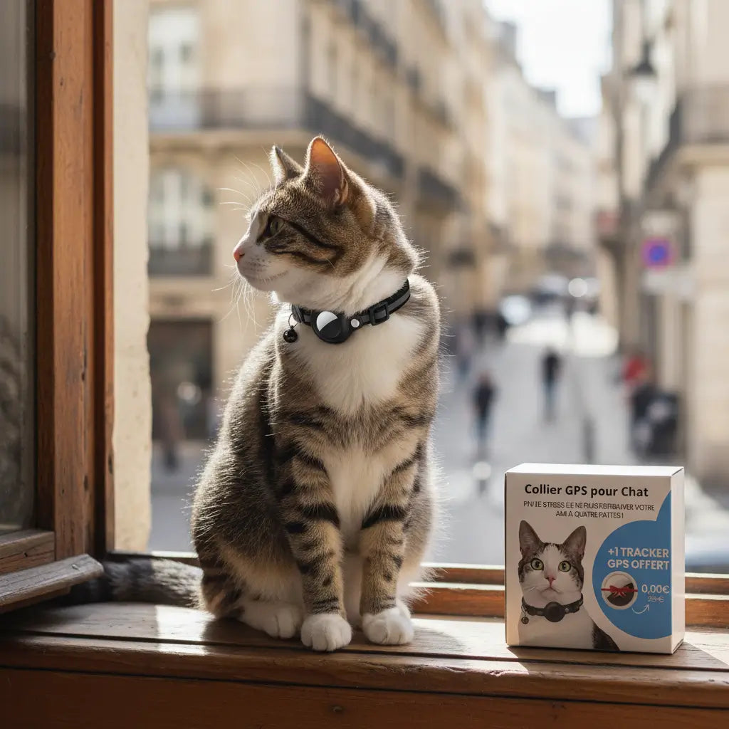 Gps-Halsband Für Katzen Mit Live-Tracking Und Sicherheit
