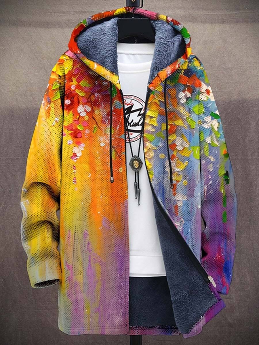 Künstlerische Strickjacke | Weich und elegant