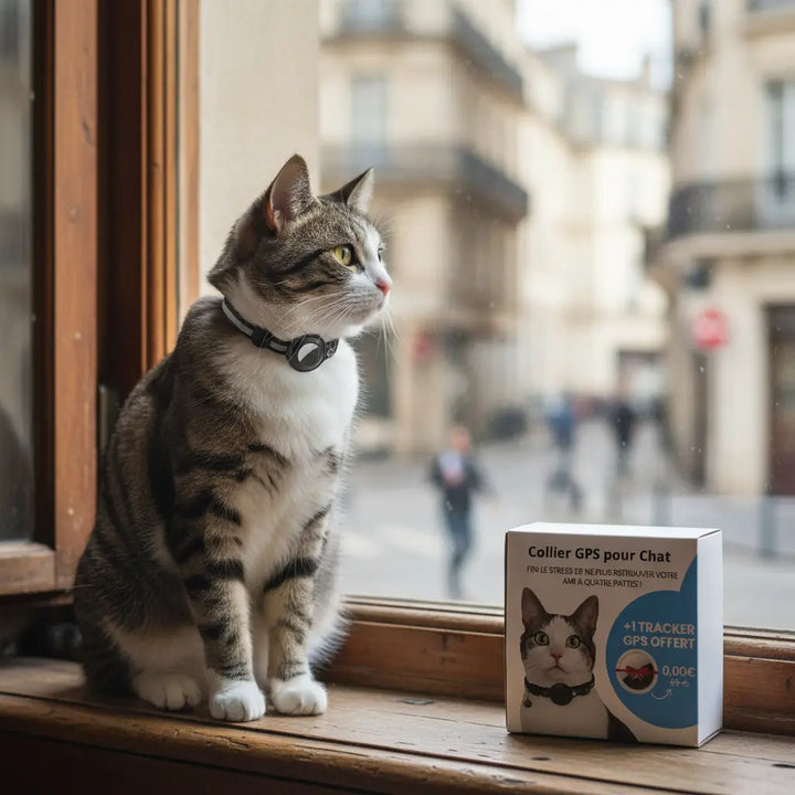 Gps-Halsband Für Katzen Mit Live-Tracking Und Sicherheit