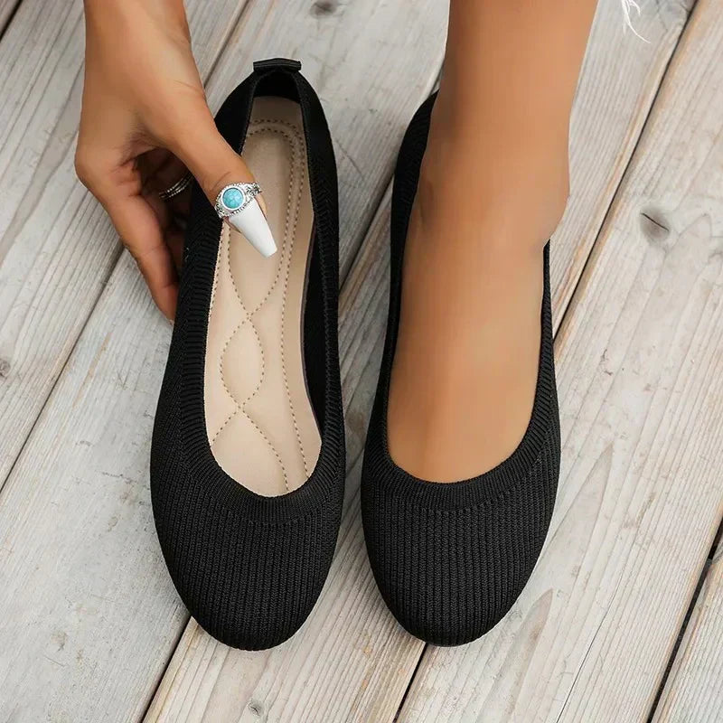 Damen Ballerinas für den Frühling: bequeme, stilvolle Alltagsschuhe, flach und klassisch.