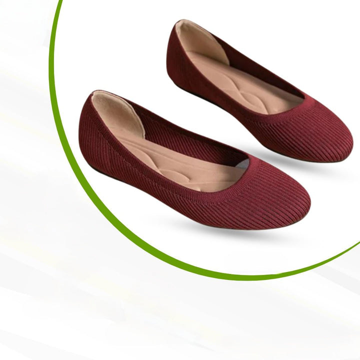 Klassische Damen Ballerinas in zeitlosem Design, bequeme flache Schuhe für Frühling und Alltag.
