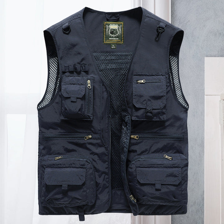 Leichte Damen Utility-Weste als praktische Jacken-Alternative für Outdoor- & Reise-Abenteuer.