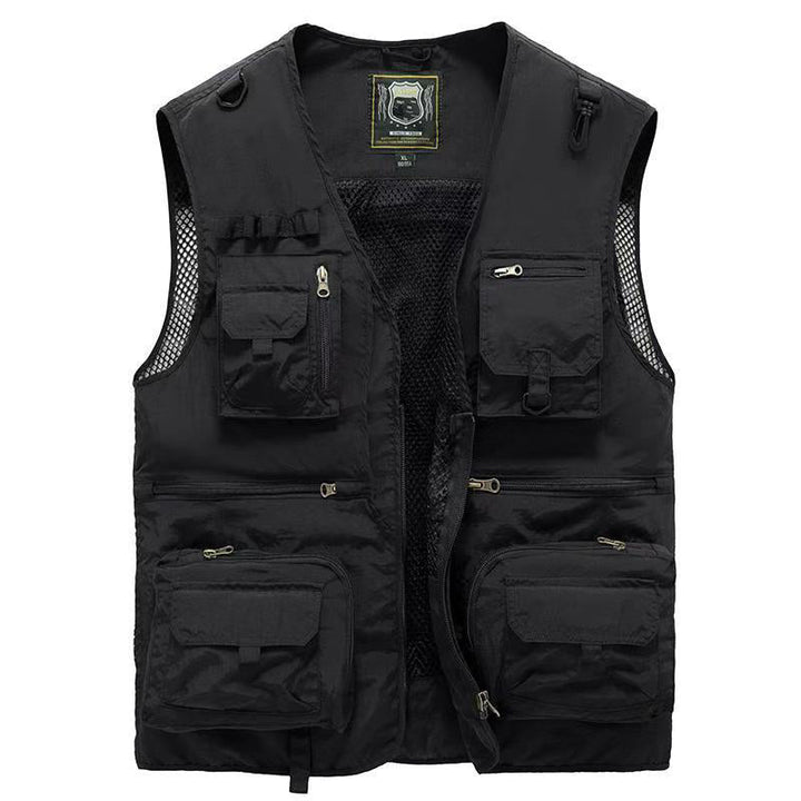 Modische Damen Cargo Weste, atmungsaktiv & bequem, perfekt für Outdoor-Abenteuer & Freizeit.