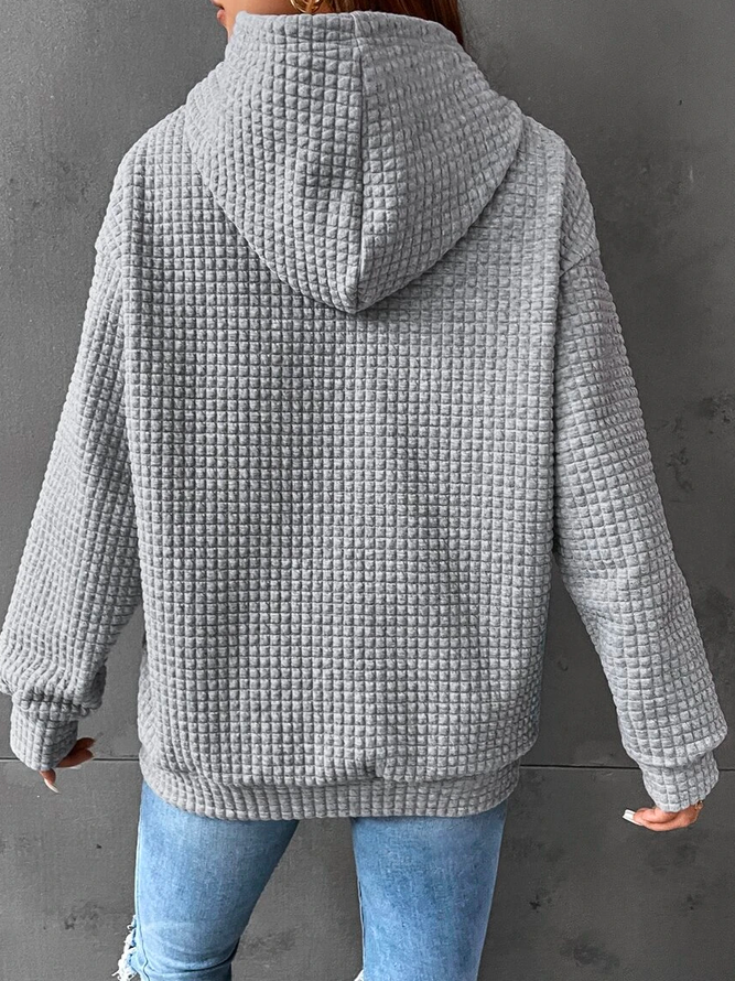 Vielseitiger Damen Sweater für Freizeit und Alltag. Ein stylischer und bequemer Kapuzenpullover.