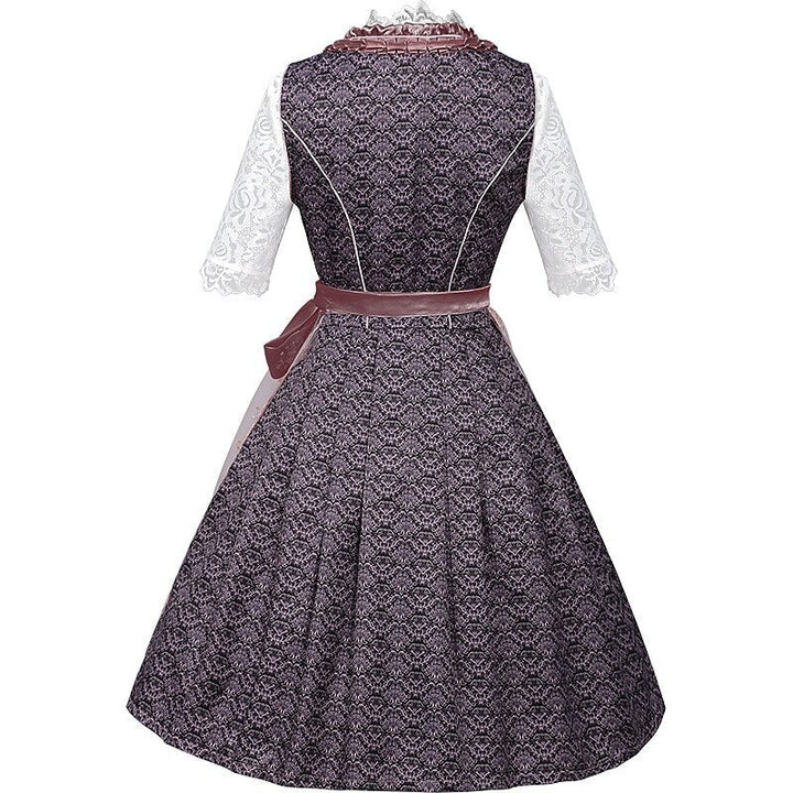Elegantes rosa Damen Dirndlkleid Emma. Perfektes Festkleid für Oktoberfest & bayerische Anlässe. Trachtenmode.