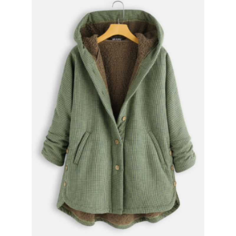 Brauner Damen Kapuzenpullover, langer Hoodie. Bequeme Freizeitkleidung, vielseitig kombinierbar für entspannten Stil.