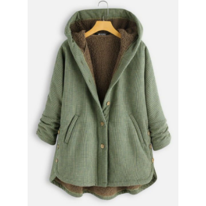 Brauner Damen Kapuzenpullover, langer Hoodie. Bequeme Freizeitkleidung, vielseitig kombinierbar für entspannten Stil.