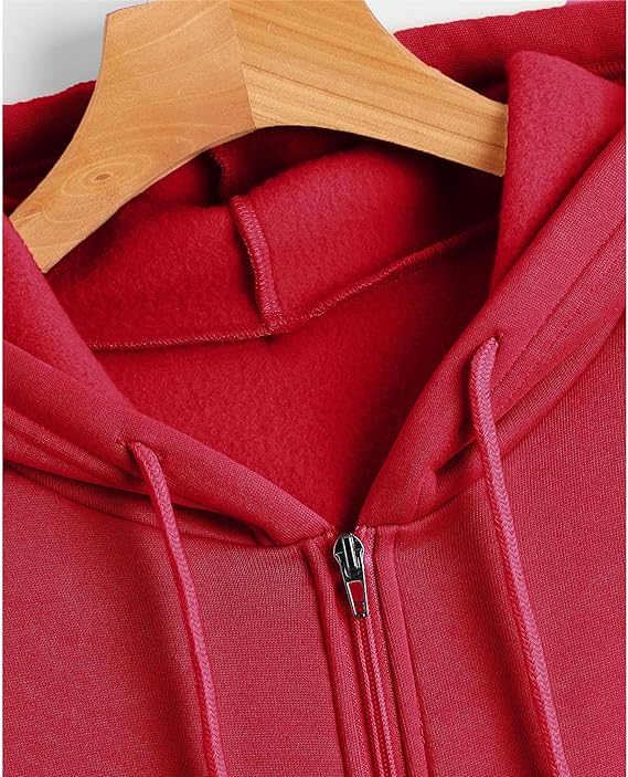 Damen Freizeit-Hoodie mit Reißverschluss, perfekt für Spaziergänge & Relaxen.