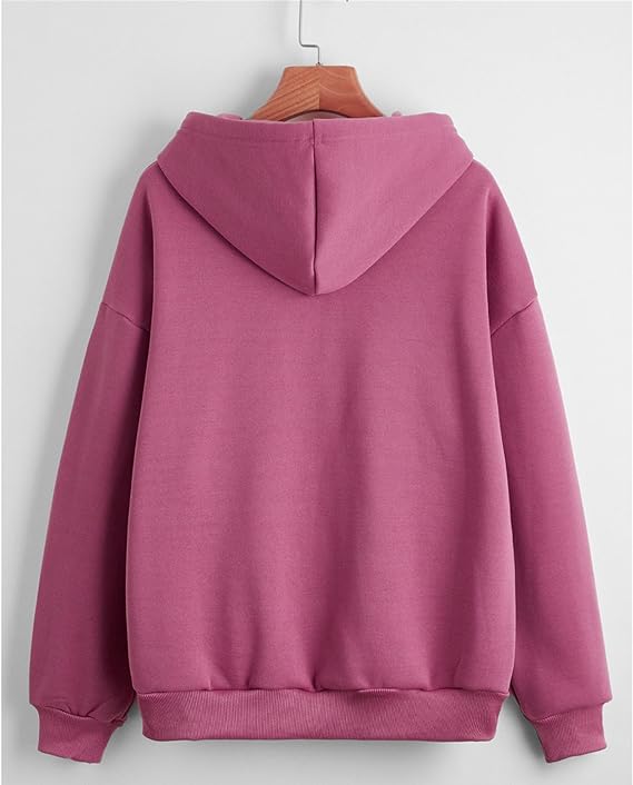 Hochwertiger Damen Freizeit-Hoodie mit robuster Reißverschluss-Konstruktion.