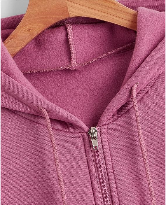 Damen Kapuzenpullover mit Reißverschluss, der optimale Begleiter für jede Jahreszeit.