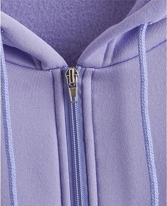 Eleganter Damen Reißverschluss-Hoodie, der Stil & Komfort perfekt vereint.