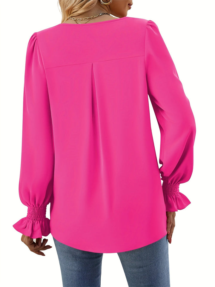 Damen Herbstbluse: modisch, vielseitig & komfortabel, ein Must-have für die Saison.