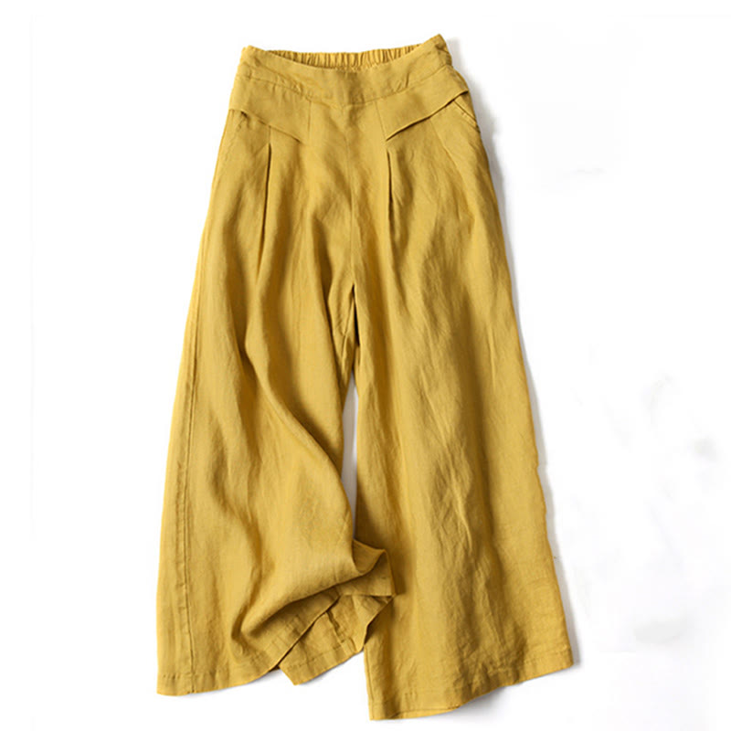 Damen Hose mit weitem Bein & hoher Taille. Eleganter Komfort für Herbst & Alltag.