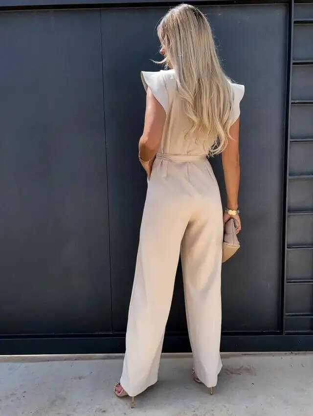 Bequemer Damen Jumpsuit, Einteiler in modernem Design, perfekt für Freizeit & elegante Anlässe.